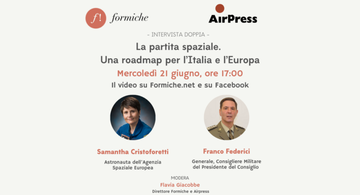 🔴LIVE🔴 🚀La partita spaziale. Una roadmap per l’Italia e l’Europa 🎙️Con @AstroSamantha e Franco Federici 📽️Il video⤵️ 🔗formiche.net/2023/06/la-par…