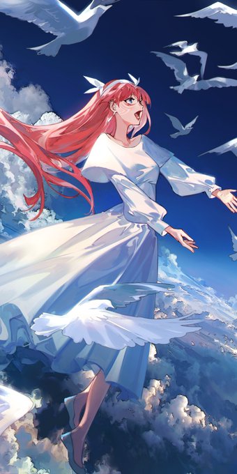 「cloud flying」 illustration images(Latest)｜17pages