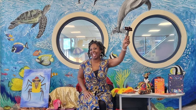 Coming up this Fri 23 June: Journey to the Caribbean with us for colourful folktales and first-hand memories from the Windrush Generation.

Join storyteller Wendy Shearer for this very special anniversary at our free Family Event: Windrush 75.

More info➡️ bl.uk/events/family-…