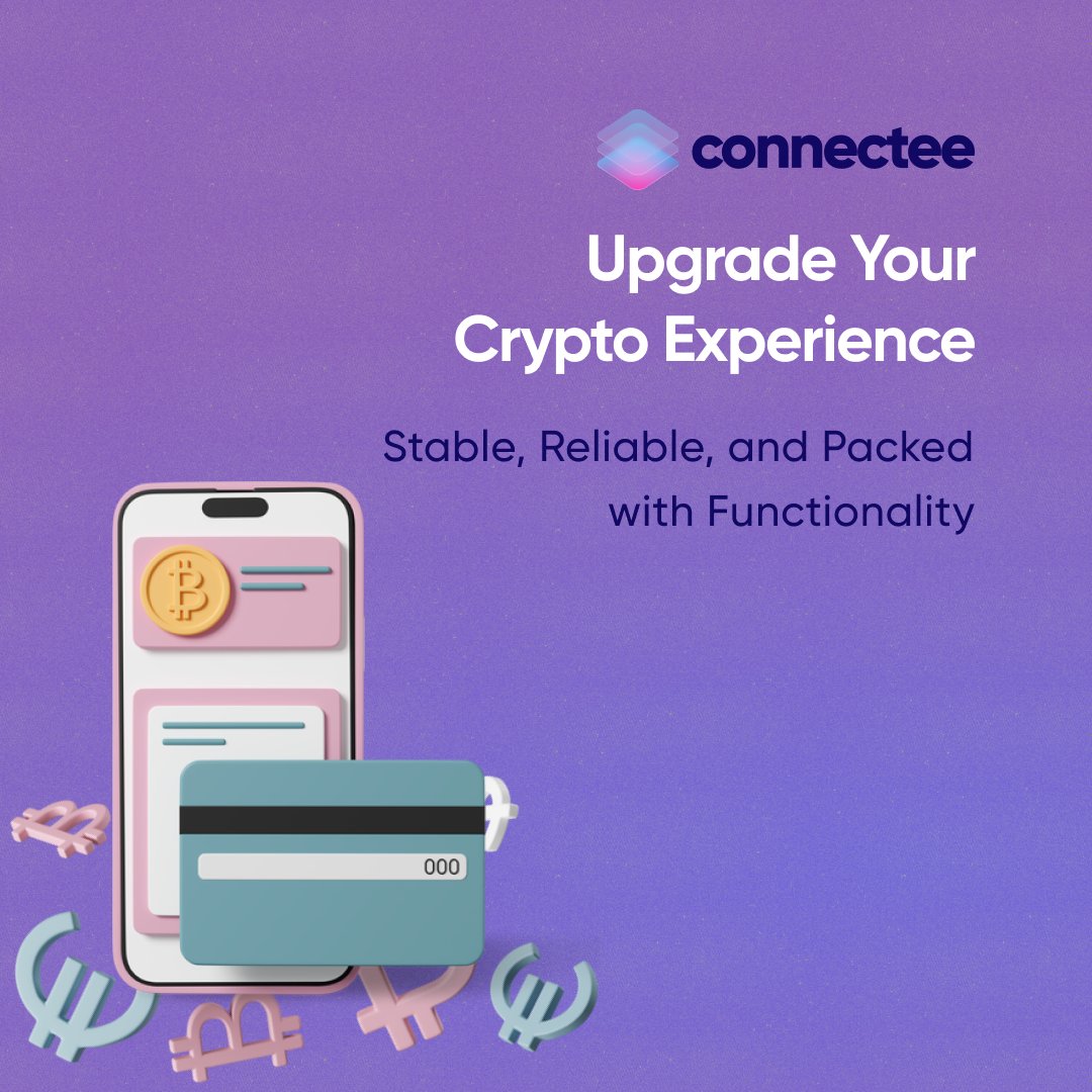 connectee_io's tweet photo. Upgrade your crypto experience with Connectee! Enjoy stability, reliability, and packed functionality all in one platform. Say goodbye to worries and focus on growing your portfolio! Join us at https://t.co/Wxne0g6PrG.

#Connectee #CryptoTrading  #Blockchain #Cryptocurrency https://t.co/AevVa6VUA4