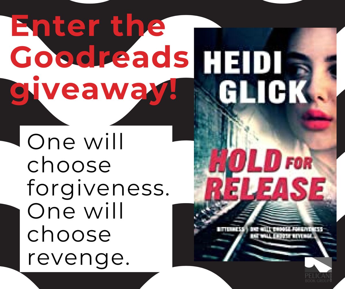 One will choose forgiveness. One will choose revenge.
Carlotta Hartman's life is falling apart. Enter this Goodreads giveaway!
go.pbgrp.link/EX4h
#Giveaway
#Goodreads
#ChristianSuspense