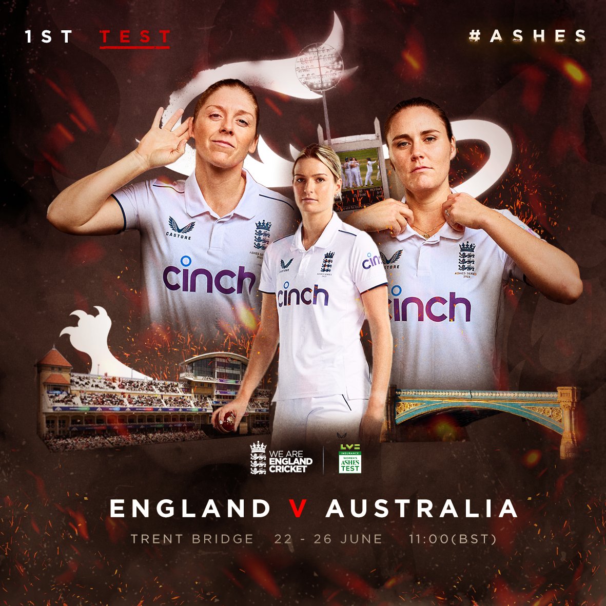 England Cricket (@englandcricket) on Twitter photo It's finally here. The moment. Let's go.
⏰ 11am (UK)
📺 <a href="/SkyCricket/">Sky Sports Cricket</a>
📻 <a href="/bbctms/">Test Match Special</a>
📲 ms.spr.ly/6012gUIzq
🏴 #ENGvAUS 🇦🇺 It's finally here. The moment. Let's go.
⏰ 11am (UK)
📺 <a href="/SkyCricket/">Sky Sports Cricket</a>
📻 <a href="/bbctms/">Test Match Special</a>
📲 ms.spr.ly/6012gUIzq
🏴 #ENGvAUS 🇦🇺
