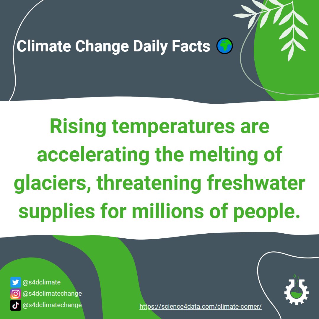 Daily Climate Change Insights💡 #ClimateChange #ClimateChangeAwareness #SustainableLiving #Sustainability #ActNow #ClimateActionNow #ClimateCrisis #ClimateJustice #ClimateEmergncy #ClimateFacts #NetZero #GlobalWarming #DailyFacts #RisingTemperature