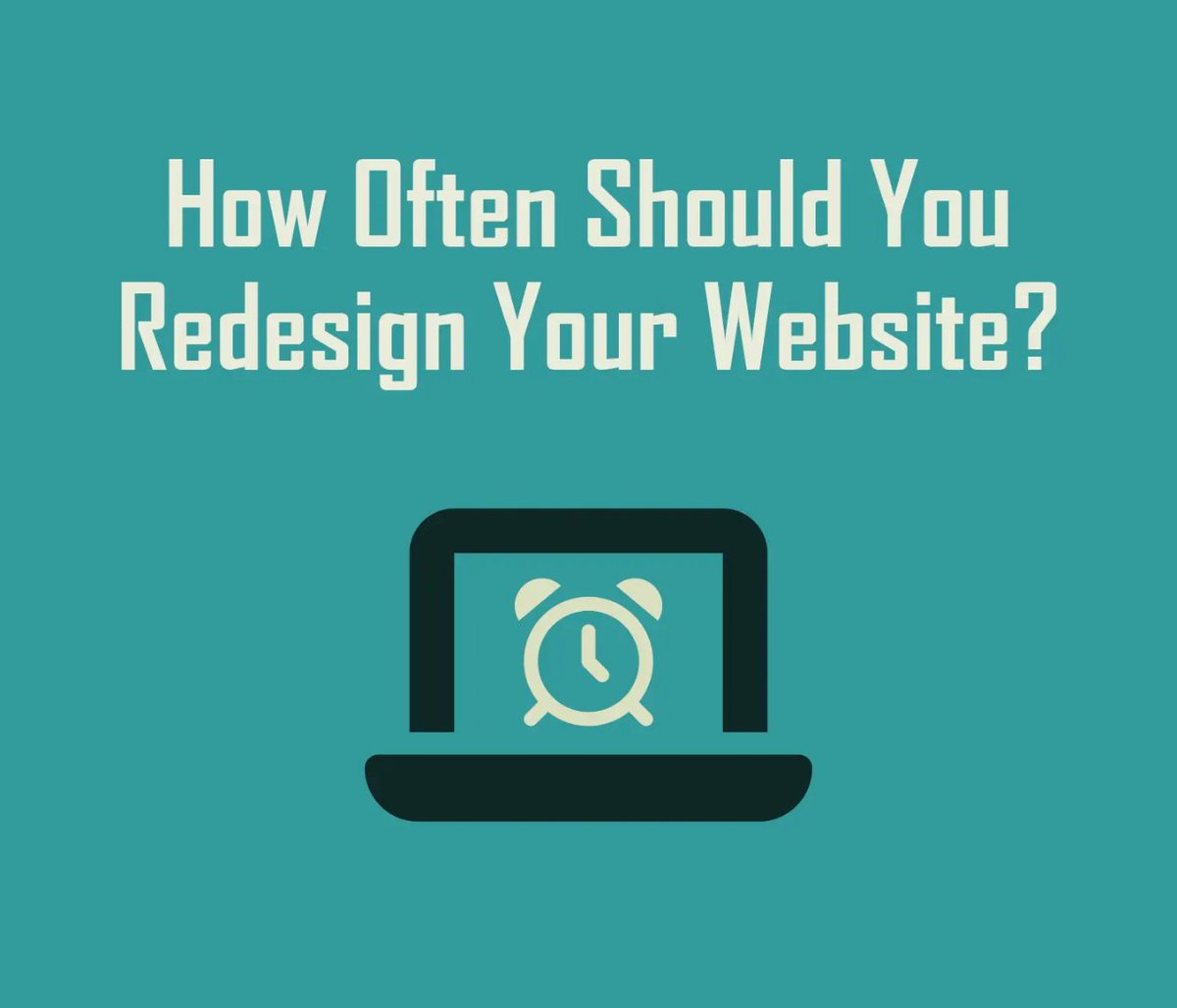 wbcdesigns's tweet photo. Did you know that the average #lifespan of a website's design is 2-3 years? With constant innovation, it's #crucial to keep your #onlineprescence fresh and engaging. But how often should YOU #redesign your #website? 🤔

https://t.co/1f1vQFA63K https://t.co/rznnTJPqzy