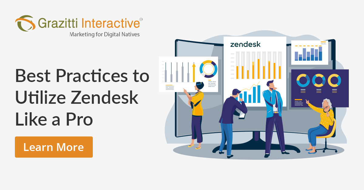 The Zendesk Suite enables you to deliver personalized customer support across all communication channels. Learn the tips and tricks to make Zendesk work like a charm.

👉 rb.gy/hbt2t 👈

#grazitti  #zendesk #customerservice  #CRM #CX