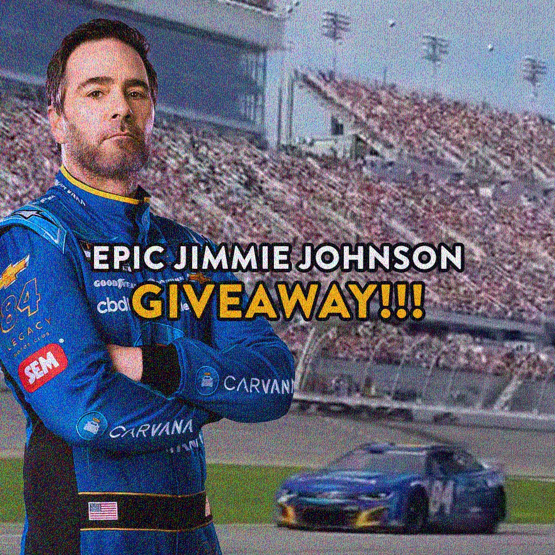 Win TWO @JimmieJohnson signed pieces of sheet metal from his Daytona Paint Scheme. To enter please visit our Carvana Racing Instagram here - bit.ly/3Jnw0e0 No Purchase Necessary, U.S. res 18+, Ends 6/27/23. See official T&C at bit.ly/cvnadaytona @LegacyMotorclub