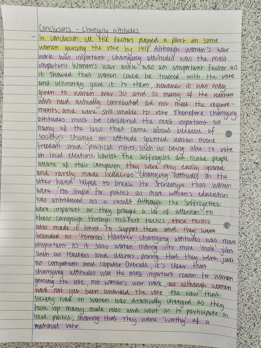 HuntersHistory_'s tweet photo. Our Higher Historians doing a I, We, You activity to help them understand the process of conclusions. Idea taken from SATH. @DHSCitizenship @DunfermlineHS #HigherHistory #edutwitter #History #Conclusions https://t.co/mtJdaqESpj