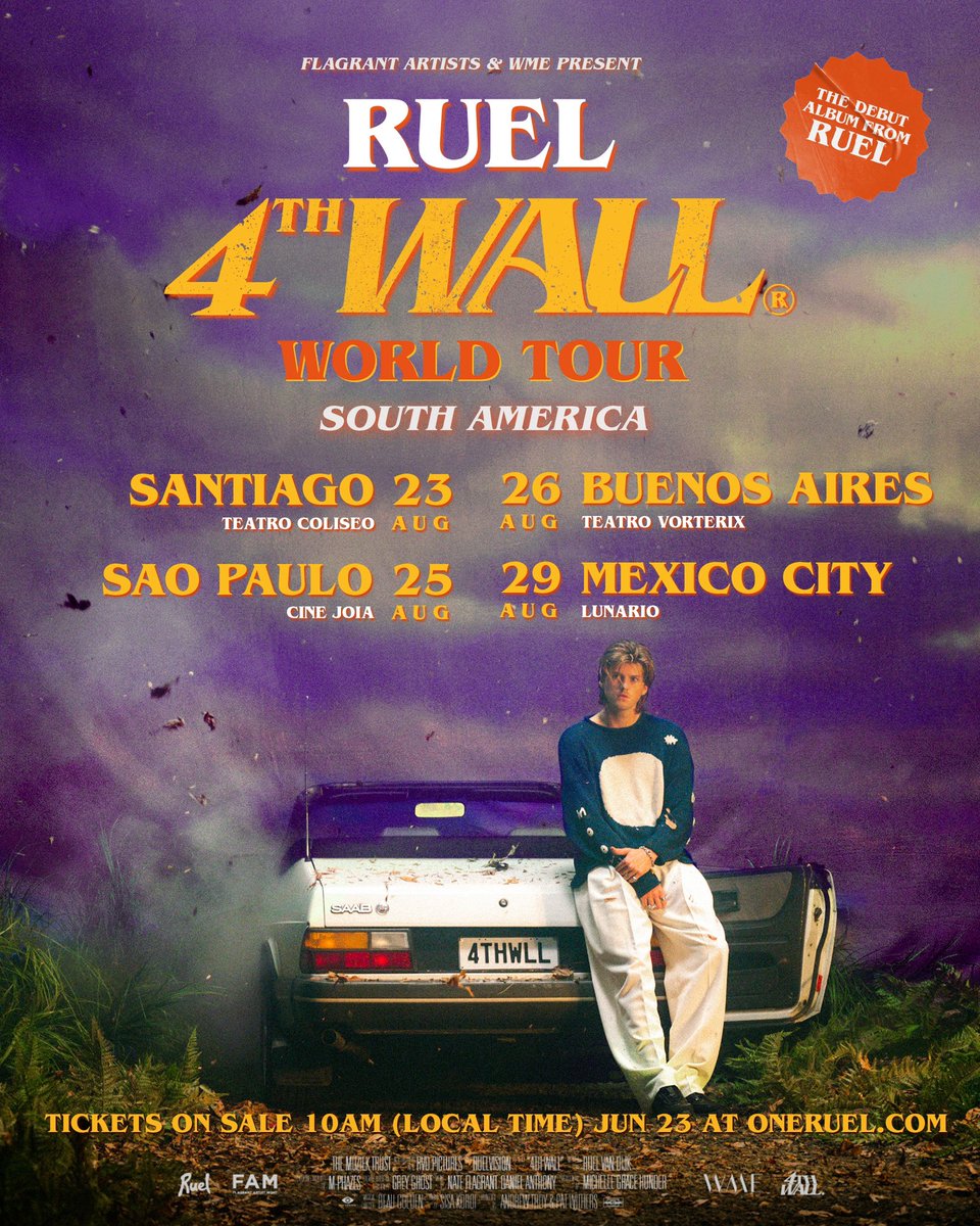 ITS HAPPENING ITS ACTUALLY HAPPENING!! CHILE, BRAZIL, ARGENTINA, MEXICO IM COMING TO U IN AUGUST 🥹 🇨🇱 🇧🇷 🇦🇷 🇲🇽 

oneruel.com/#tour