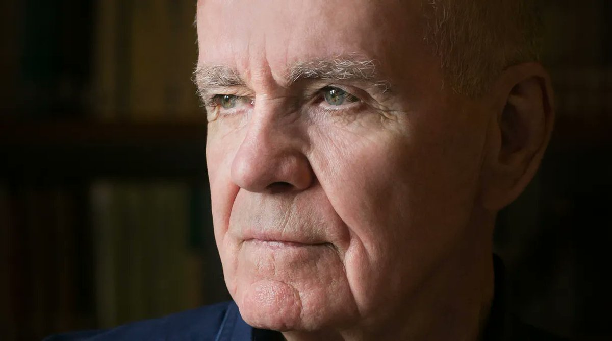 Cormac McCarthy, the award-winning author of such novels as All The Pretty Horses, No Country for Old Men, and The Road, has died at 89
buff.ly/3Jlc1N5
#author #writer #cormacmccarthy #awardwinningauthor #alltheprettyhorses #nocountryforoldmen #theroad