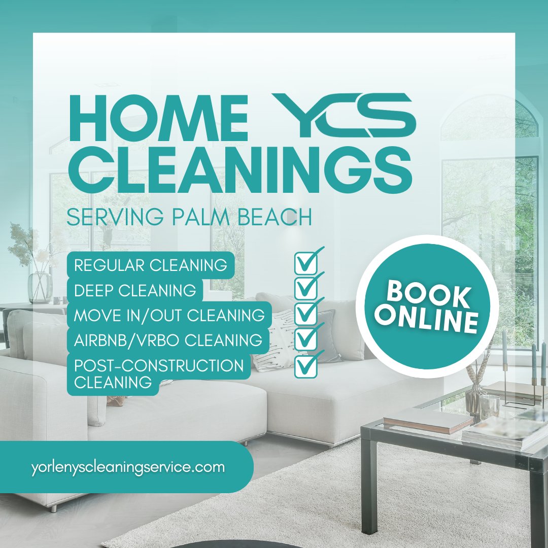 ycsclean's tweet photo. You've never experienced cleaning like this! We are proud to offer detailed cleanings services to you, Palm Beach 🙌 #palmbeach https://t.co/U7UpSUX3IZ