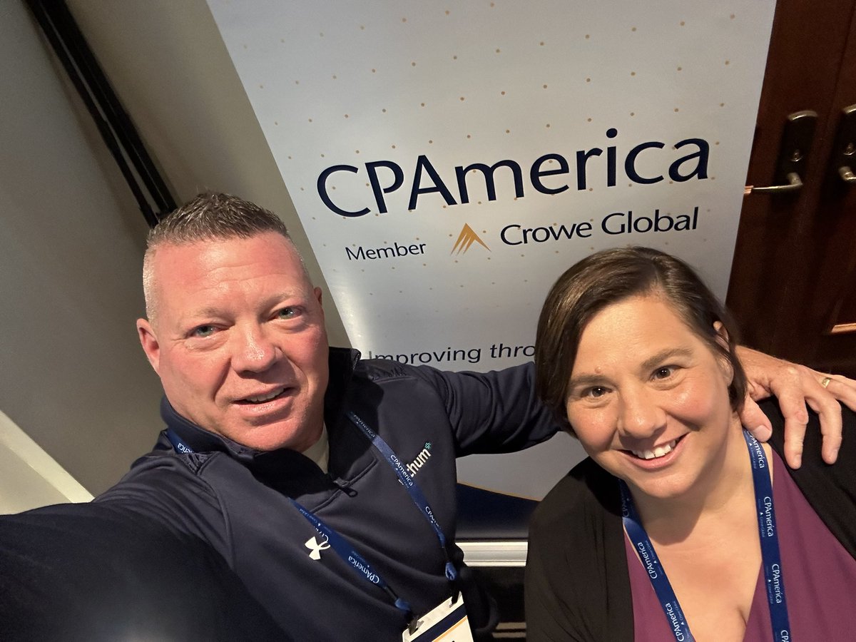 JimBourke's tweet photo. Thrilled to be speaking at the same conference as @JodyPadarCPA  about #technology and the #cpaprofession #cpaiAA for @CPAmericaIntl @CroweGlobal in #Tampa #Florida @WithumCPA https://t.co/WuNCQdcNqZ