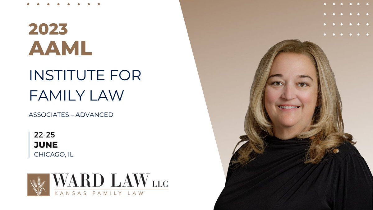 Jessica Hensley Suhr is attending the <a href="/AAMLFellow/">American Academy of Matrimonial Lawyers</a> Institute for Family Law Associates-Advanced conference in Chicago this week. This advanced course is limited to 30 attorneys and designed to focus on financial issues and includes a full day of business valuation training.
