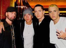 the 4 best rappers of all time 
1 Eminem 
2 rabbit 
3 Marshall 
4 Slim shady 
#Eminem