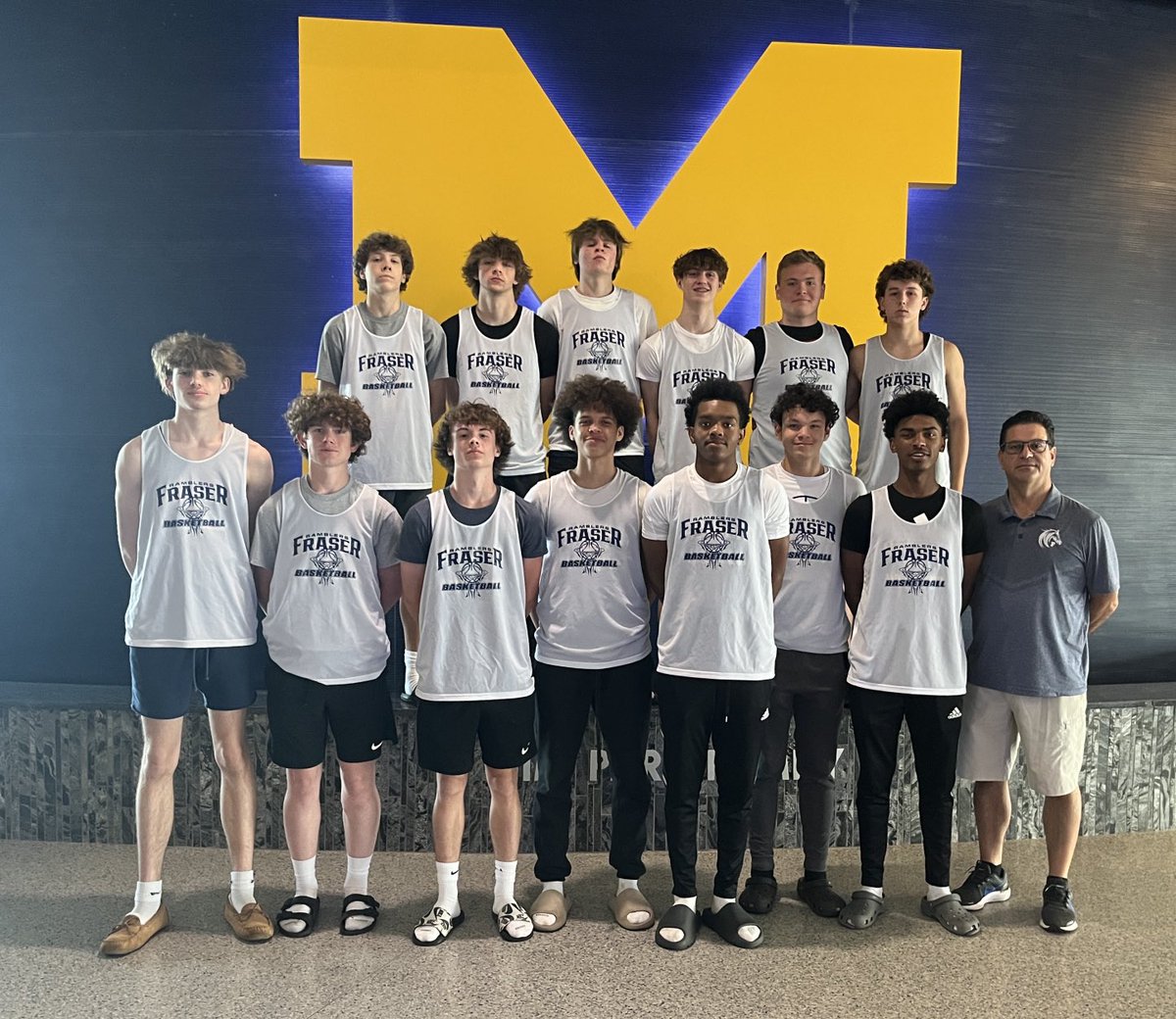 Playing at Unv. of Michigan team camp today. Getting better and showing growth! ⁦<a href="/AthleticsFraser/">Fraser Athletics</a>⁩