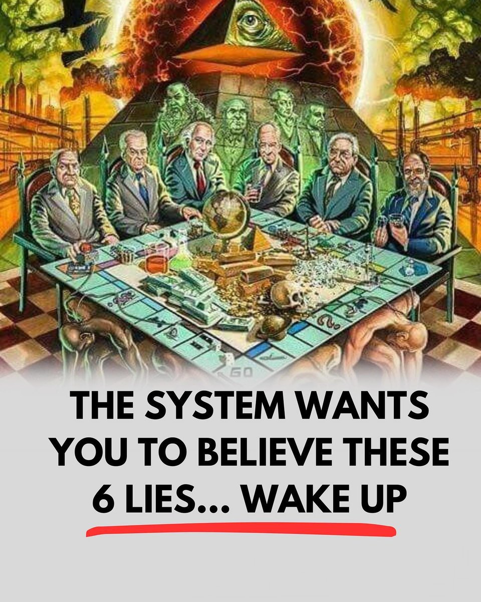 thesigmamindset's tweet photo. THE SYSTEM WANTS YOU TO BELIEVE THESE 6 LIES ...

WAKE UP !! https://t.co/8fRy3q45t3