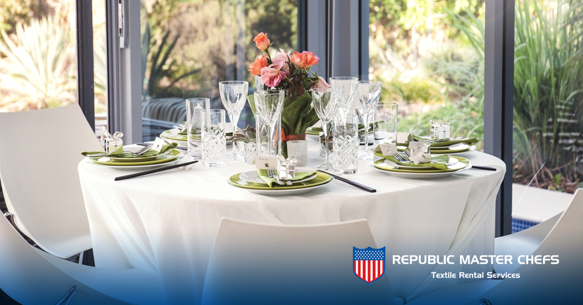 RMasterChefs's tweet image. Republic Master Chefs has the high-quality #linens your catering business needs to wow customers! Our tablecloths are available in a variety of colors, designs, sizes and materials. We have the durable textiles you can rely on. Contact us today! republicmasterchefs.com/restaurant-ser…