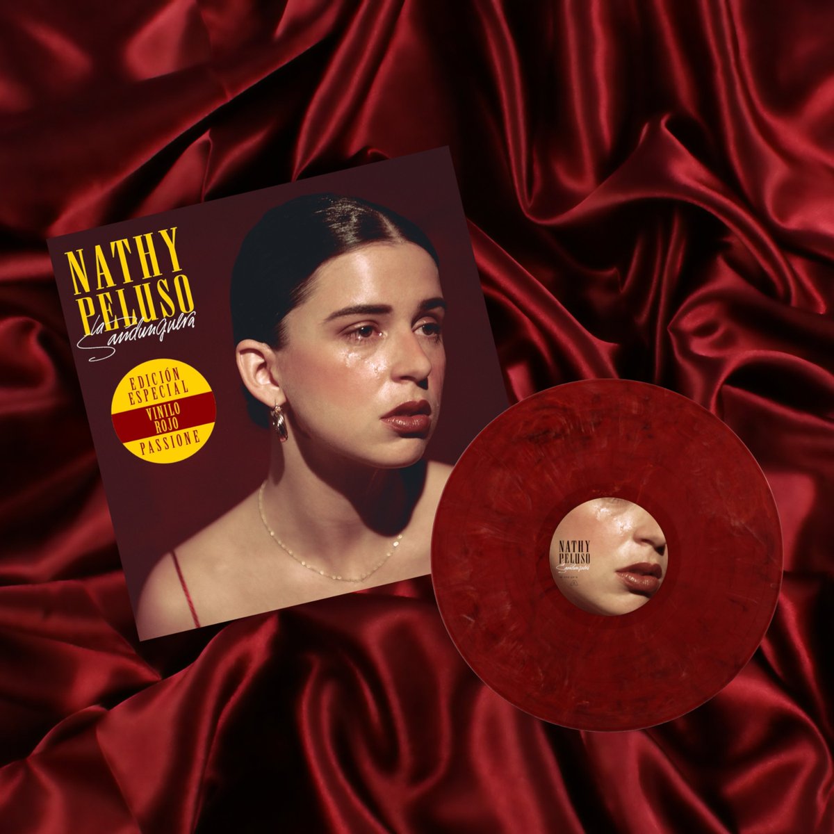 Everlasting Records (@everlastingrec) on Twitter photo Este viernes estará disponible por primera vez la edición especial en vinilo rojo Passione de La Sandunguera de <a href="/NathyPeluso/">Nathy Peluso</a> en todas tus tiendas 💿🌹 Este viernes estará disponible por primera vez la edición especial en vinilo rojo Passione de La Sandunguera de <a href="/NathyPeluso/">Nathy Peluso</a> en todas tus tiendas 💿🌹