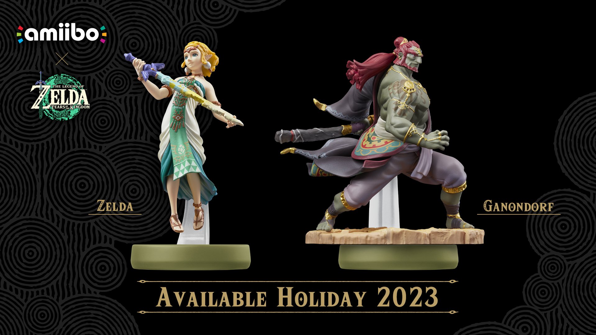 Nintendo Latinoamérica on X: ¡Las figuras #amiibo de Zelda y Ganondorf de  The Legend of #Zelda: #TearsOfTheKingdom estarán disponibles a finales de  año!  / X