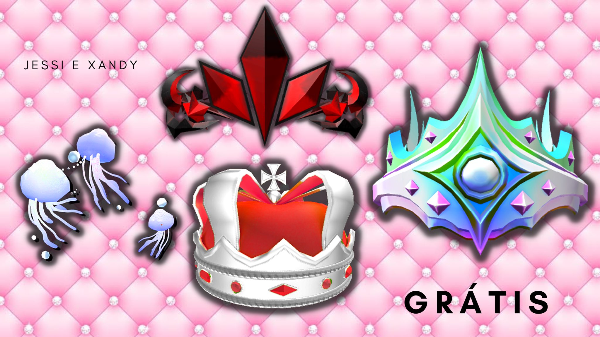 jessizada on X: 👾COMO GANHAR ITENS GRÁTIS LIMITEDS NO ROBLOX👾 🎀Link:   🎀Discord:  #roblox  #robloxugc #robloxugcgratis #robloxugcfree #robloxlimitedgratis   / X