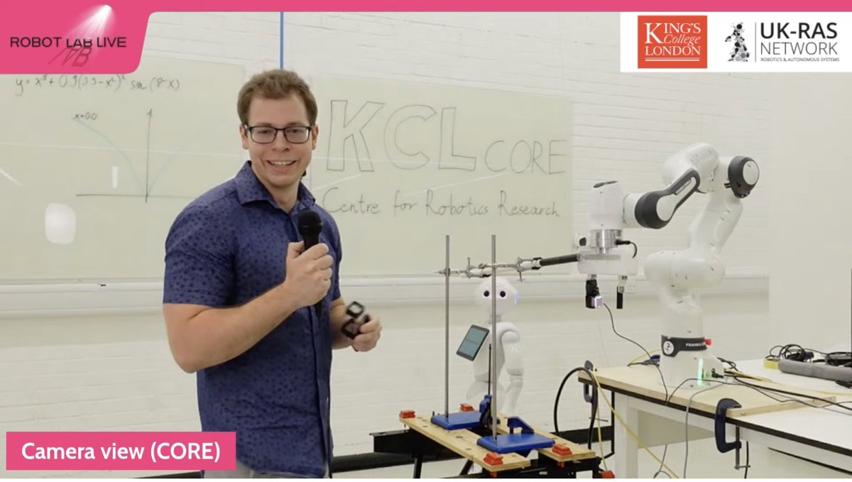 <a href="/UKRobotics/">UK-RAS Network</a> #Robot Lab Live is happening now! <a href="/Kings_CoRe/">King's CoRe</a> is demonstrating how a robot might assist a person to drink a cup of juice, presented by <a href="/vik_dot_ai/">Viktor Schmuck</a> <a href="/SAIRLab/">KCL Social AI & Robotics Lab</a>. Link: youtube.com/watch?v=56y2nl…