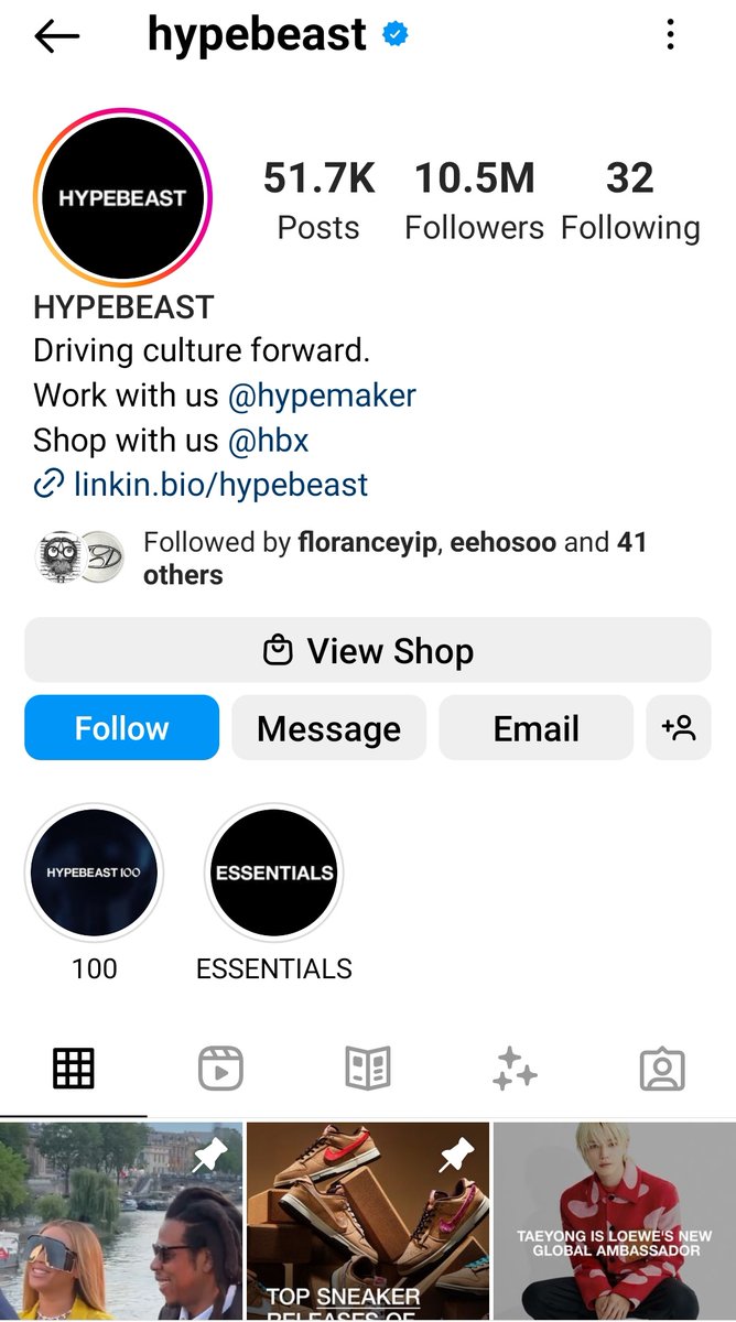 Hypebeast instagram update
instagram.com/p/Ctv80Usvx-j/…