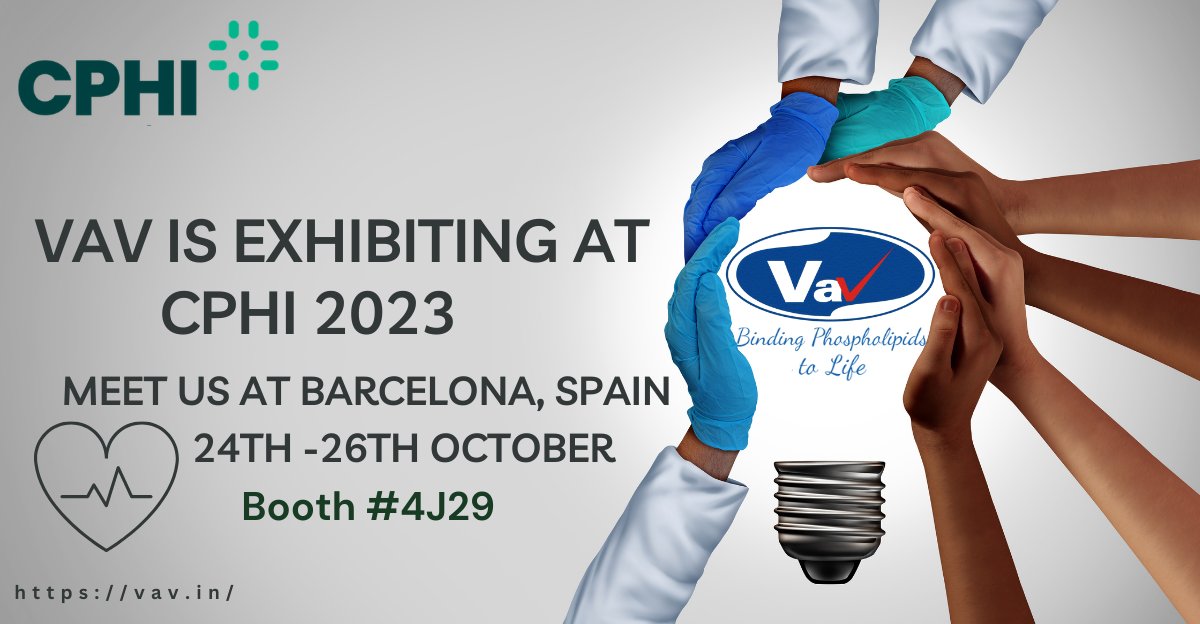 Please visit our booth 4J29 at CPHI Worldwide, Barcelona from 24-26 October 2023 for discussions on phospholipids, lecithins &amp; other specialty lipids