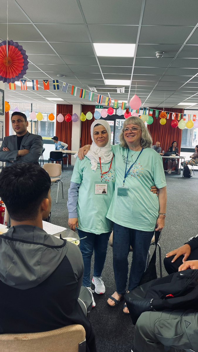 WelcomeHouseHEY's tweet photo. Welcome to REFUGEE CELEBRATION DAY!
Today at Welcome House we are celebrating refugee week with traditional music, arts and crafts, cultural food and more!
We're looking forward to a great day of events. https://t.co/jdvybjqQsb