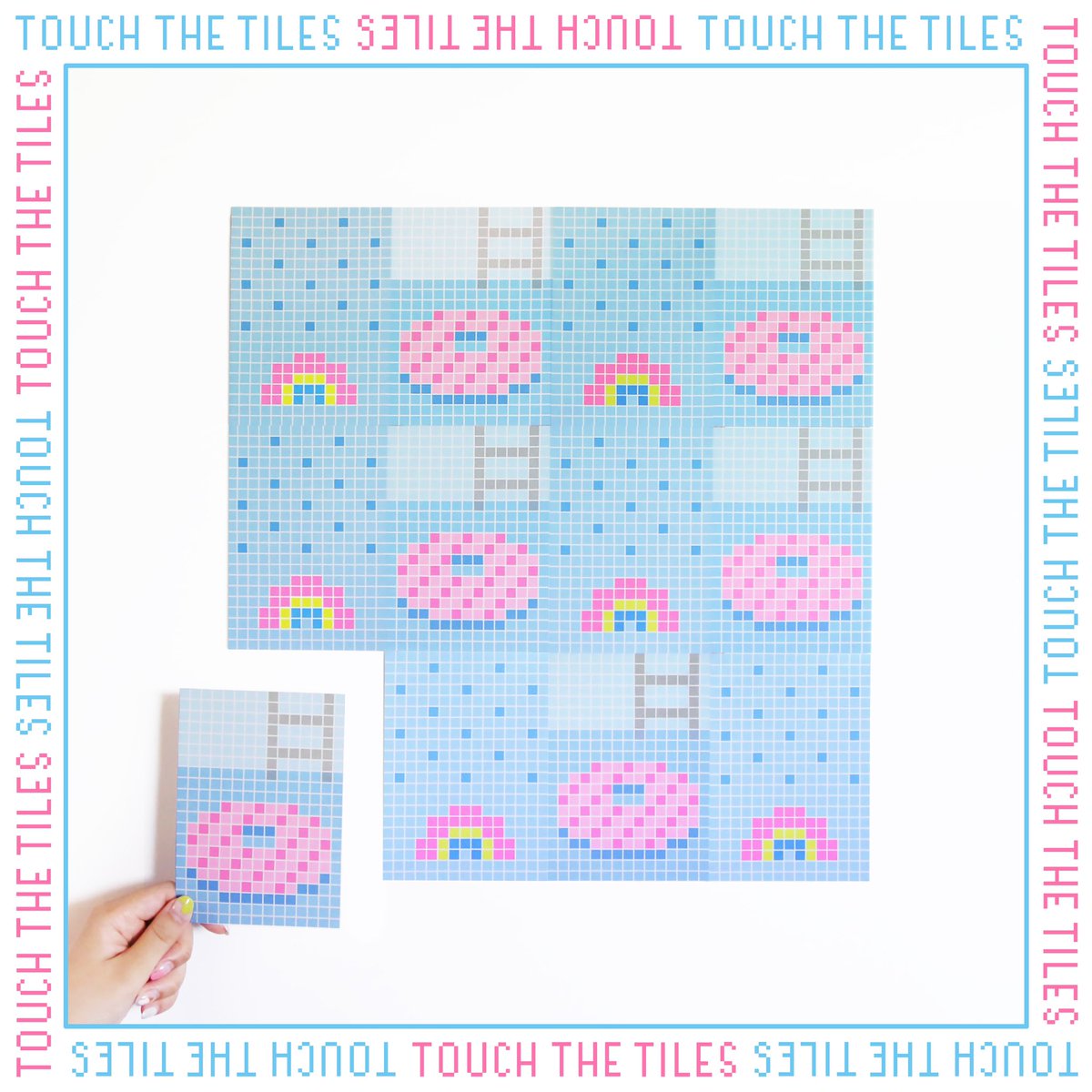 昨年5月から、全国の蔦屋書店で展示販売していた雑貨の一部をオンラインで販売します！ポストカードは、猫やプリンなど〝かわいい〟モチーフのドットデザインです🌈

4枚セット：350円（税込）
※バラ売り可（1枚100円）

andrainbow.theshop.jp