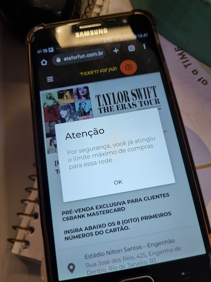 i4cervero's tweet photo. @msidnights tinha pegado a senha 4 mil e tava super feliz e ansiosa! quando abriu só restavam os ingressos de pp e cadeira sup. mas adicionei 3 ingressos normalmente e dps apareceu essa mensagem e eu entrei em desespero, não sabia o que fazer, mas o celular de uma amiga minha tava com + https://t.co/RMEaO2kHsY