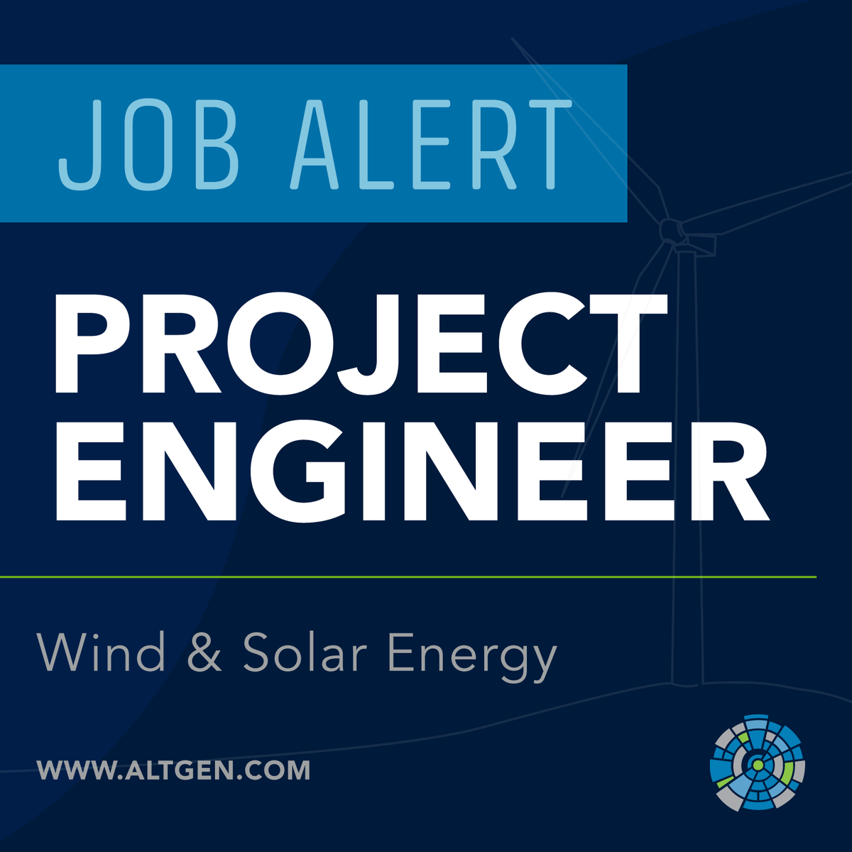 AltGenRecruit's tweet photo. #JOBALERT: 𝗣𝗿𝗼𝗷𝗲𝗰𝘁 𝗘𝗻𝗴𝗶𝗻𝗲𝗲𝗿 – 𝗪𝗶𝗻𝗱 𝗮𝗻𝗱 𝗦𝗼𝗹𝗮𝗿 – 𝗖𝗮𝗽𝗲 𝗧𝗼𝘄𝗻

Apply now: https://t.co/hWVQT1hy3X

 #Solar #RenewableEnergy #Recruitment #Loadshedding #RecruitmentCapeTown #RecruitmentSouthAfrica #EcoFriendly #CleanEnergy #GreenTechnology https://t.co/7nMLDO1uHg