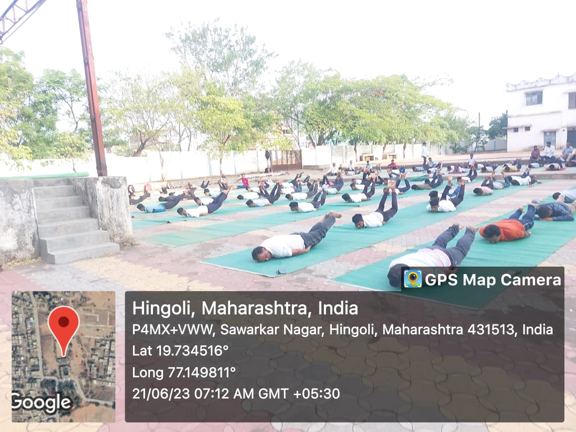 21 June
'Yoga is the Art of living ' 🧘‍♀️
School and collages under 52 Mah Bn NCC Nanded conducted yoga sessions at their Institute level. A celebration of health, happiness and harmony.
#InternationalDayofYoga2023" 🧘‍♀️
<a href="/52_Mahnccbn/">Team 52 Mah Bn NCC Nanded</a> <a href="/NCC_Aurangabad/">Aurangabad NCC Gp</a>
<a href="/ncc_dte/">Maharashtra NCC Dte</a> <a href="/gpsingh3para/">GP Singh</a> <a href="/HQ_DG_NCC/">National Cadet Corps</a>