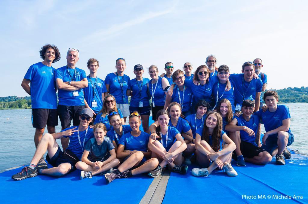mo_asiya's tweet photo. It felt surreal to participate in the #worldcuprowing #worldrowing in #varese for the first time and I loved it despite my poor performance. Lots of appreciation to the crew for daily assistance through out the competition, thank you♥️ https://t.co/cQIJQ3d0iI