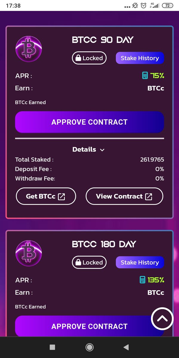 Stake BTCc is live 
bcoreswap.com/staking/

<a href="/CoreBTCC/">Bitcoin Core</a> <a href="/Bitcoin/">Bitcoin</a> <a href="/BTCc/">BTCC</a> 
#cryptocurrency  #bitcoin