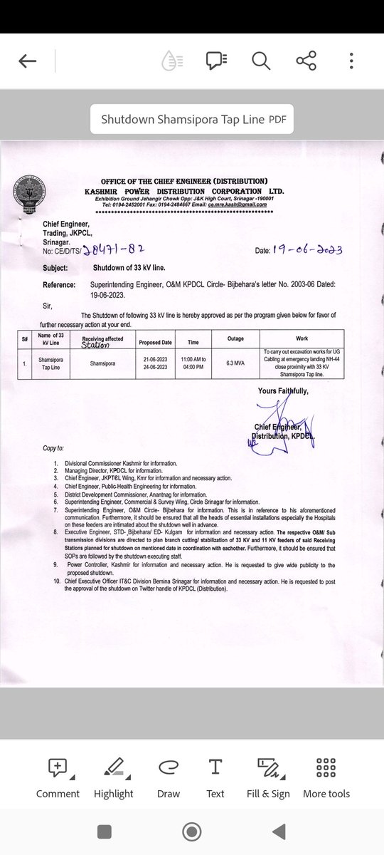 AEE STD SD SARNAL (KPDCL) tweet media