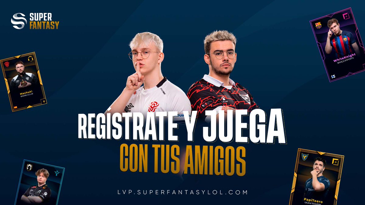 ¡Hoy hay #SuperligaLoL!

No olvides guardar el roster para la jornada 9. ¡El ganador se lleva una entrada doble para @DreamHackSpain Valencia! ✨

lvp.superfantasylol.com