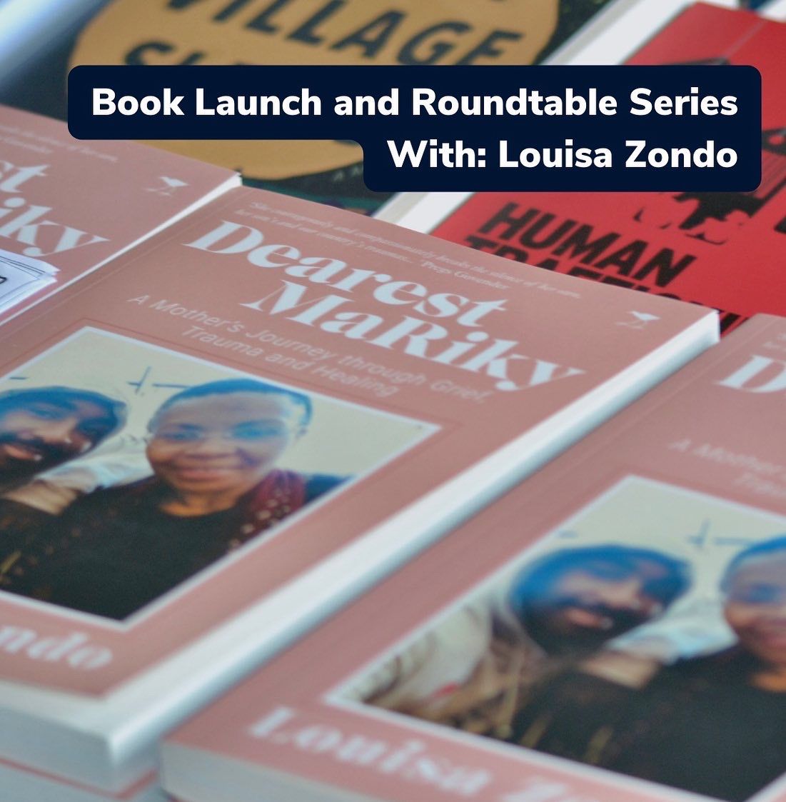 cri_shet's tweet photo. The recording of the Book Launch &amp; Roundtable with @Louisa_Zondo is out now!
https://t.co/BeqVoUp54P

Dearest MaRiky: A Mother's Journey through Grief, Trauma, and Healing explains how love transcends loss.
Heartfelt insights provided by Dr. Ziyanda Majombozi &amp; Prof. Yaseen Ally https://t.co/aMACPOmiCx