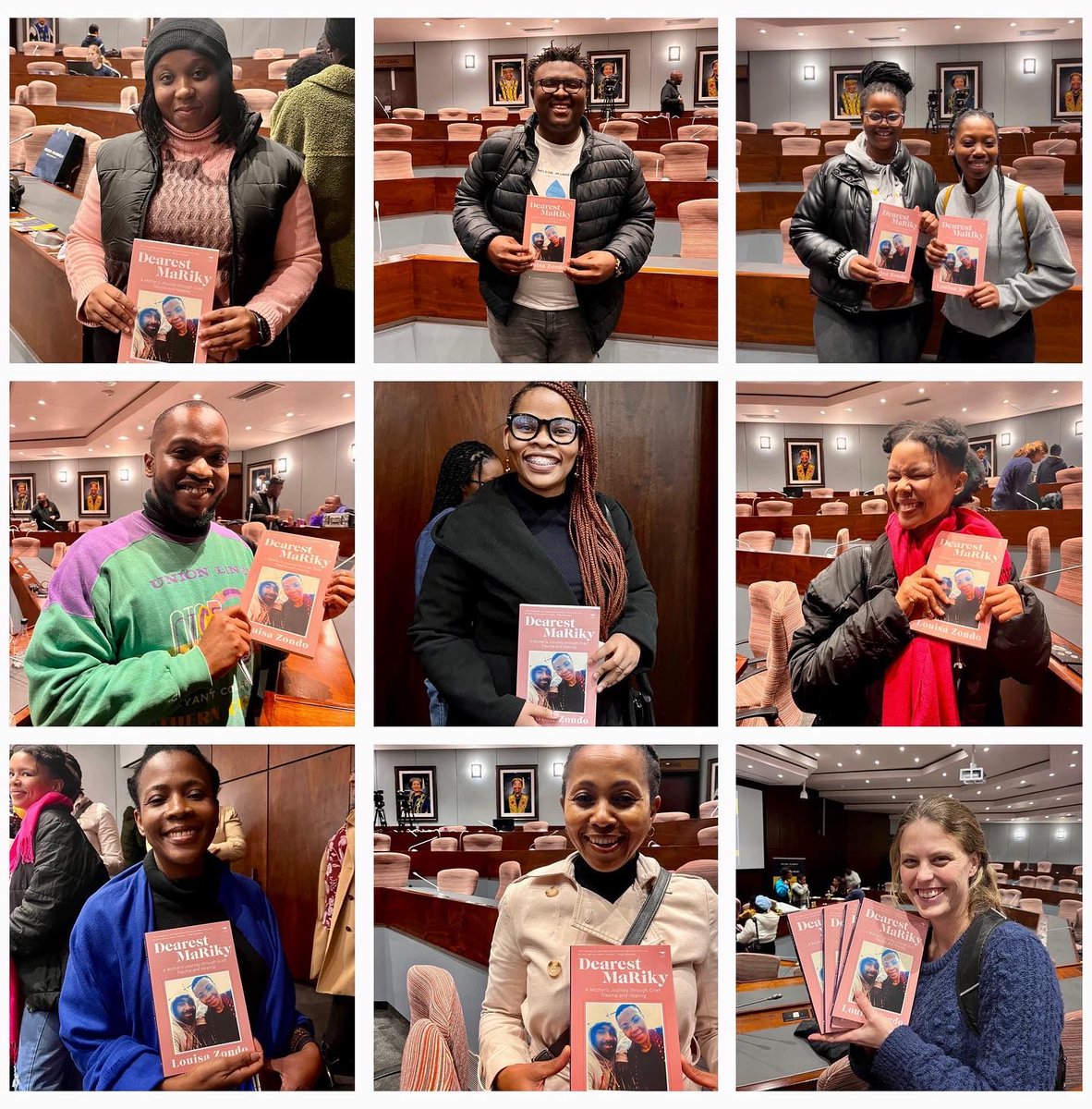 cri_shet's tweet photo. The recording of the Book Launch &amp; Roundtable with @Louisa_Zondo is out now!
https://t.co/BeqVoUp54P

Dearest MaRiky: A Mother's Journey through Grief, Trauma, and Healing explains how love transcends loss.
Heartfelt insights provided by Dr. Ziyanda Majombozi &amp; Prof. Yaseen Ally https://t.co/aMACPOmiCx
