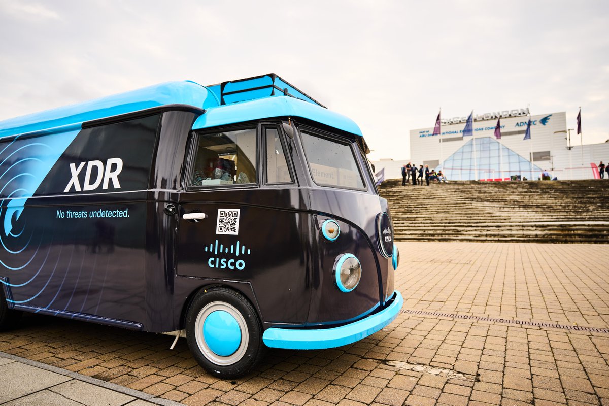 CiscoUKI's tweet image. Cisco XDR is a single, cloud-first extended detection and response solution.☁️ Swing by our XDR van outside Infosecurity Europe to find out more, and for a sweet treat! 🍨 

#InfosecurityEurope #Infosec2023