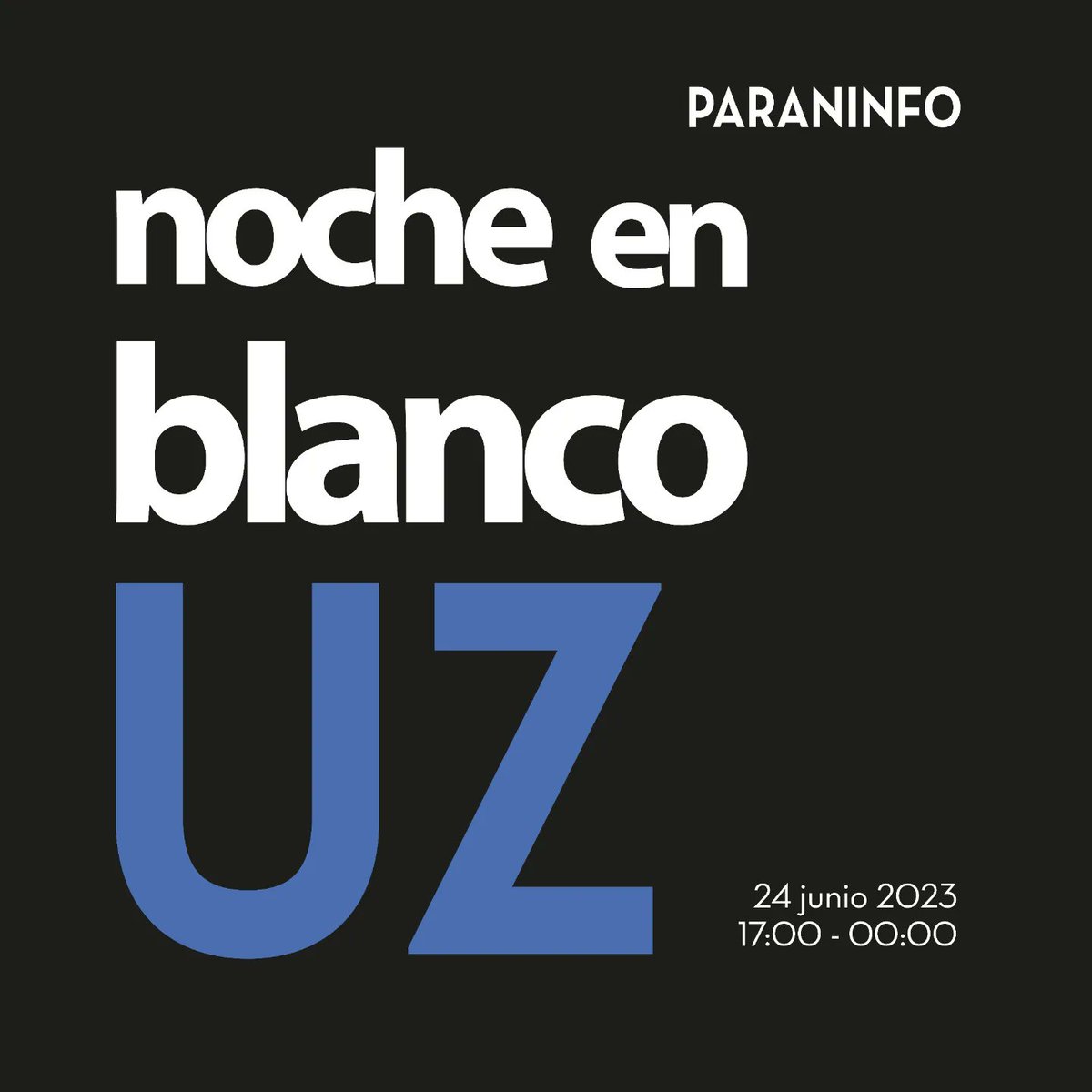 bibliounizar's tweet photo. Un año más el Paraninfo de la @unizar prepara una #nocheenblanco llena de actividades culturales para todos los gustos y edades
📅 24-06 🕔 17-00 h.
🏛️ Exposiciones, destival @danzatrayectos, visitas guiadas, actividades de @museonat, música, #Videominuto
https://t.co/Q5Hj17HkBh https://t.co/ipdII35YX8
