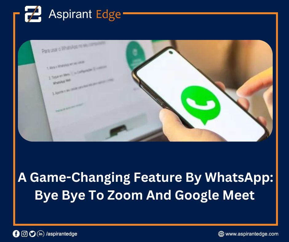 A Game-Changing Feature By WhatsApp:
Bye Bye To Zoom And Google Meet
#Whatsapp #Google #Zoom #GoogleMeet #NewFeature #tech #AI