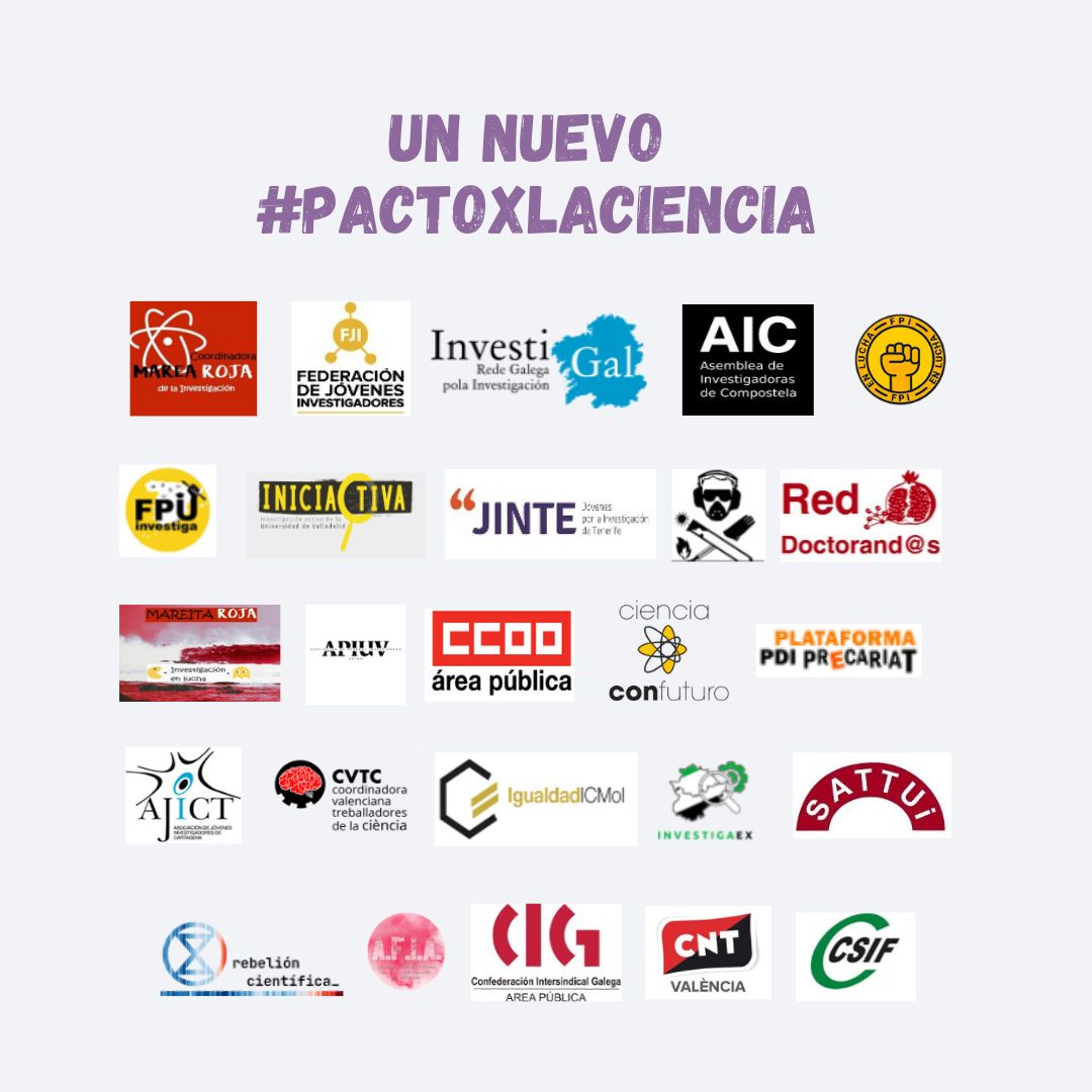 Este tema es tan importante como para ser uno de los pilares del nuevo #PactoxLaCiencia. #JuntasSomosMásFuertes✊🏾