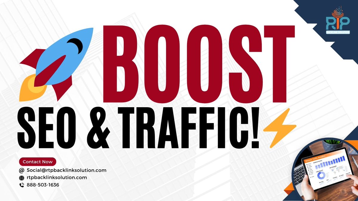 rtpbacklinksol's tweet image. Wanna up your SEO game &amp;amp; bring more traffic to your website? 🚀 Check out RTP Backlink Solution! 💻 Our strategies will work wonders for your online presence! 💯 

#OrlandoSEO
#RTPBacklinkSolution
#LinkBuildingServices
#DriveMoreTraffic
#SEOupgrade
#WebsiteGrowth