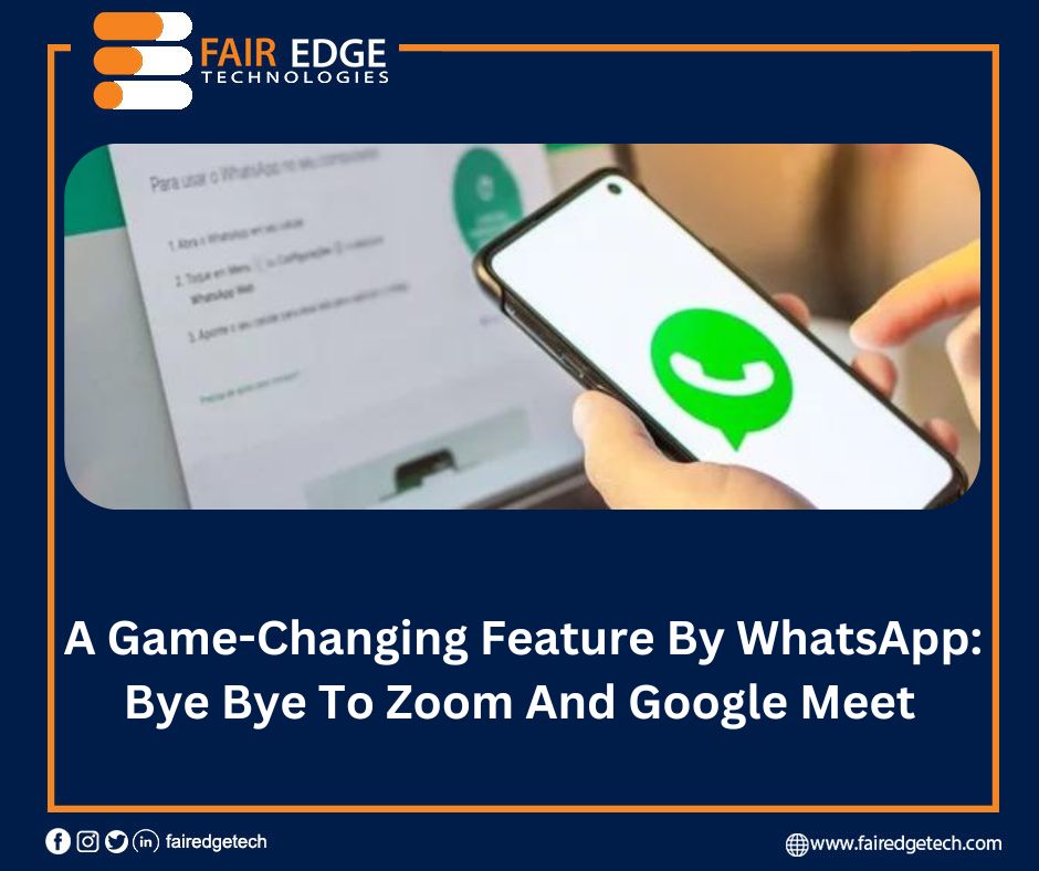 A Game-Changing Feature By WhatsApp:
Bye Bye To Zoom And Google Meet
#Whatsapp #Google #Zoom #GoogleMeet #NewFeature #tech #AI