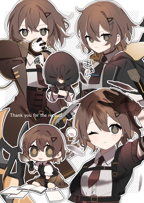 Skeb納品しました  #Commission ご依頼文にあるメッセージが本当に嬉しくて何度も読み返してしまった…改めてリクエスト本当にありがとうございました