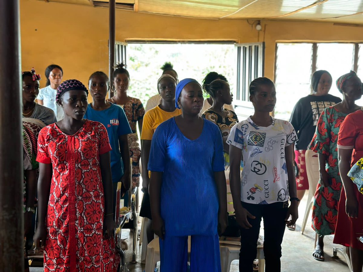 At the ongoing community engagement with Women CBOs in Moro community of Ife North to #EndFGM