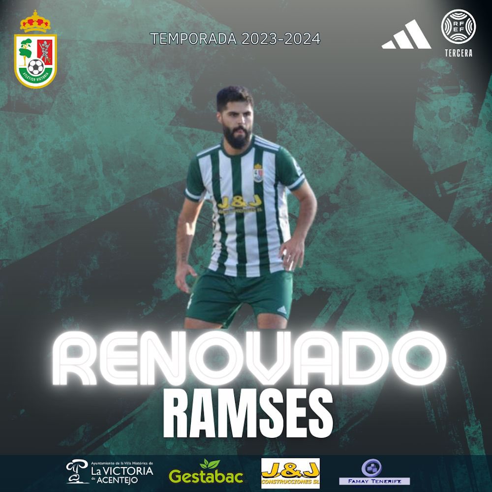 👉EL GOL DEL ASCENSO

‼️RAMSÉS‼️Renovado

#SentimientoVerdiblanco #VamosVerdes #NosIlusionamosJuntos #3ªRFEF #Temporada2023_2024 #EstoEsMuyLargo #FamiliaVerdiblanca