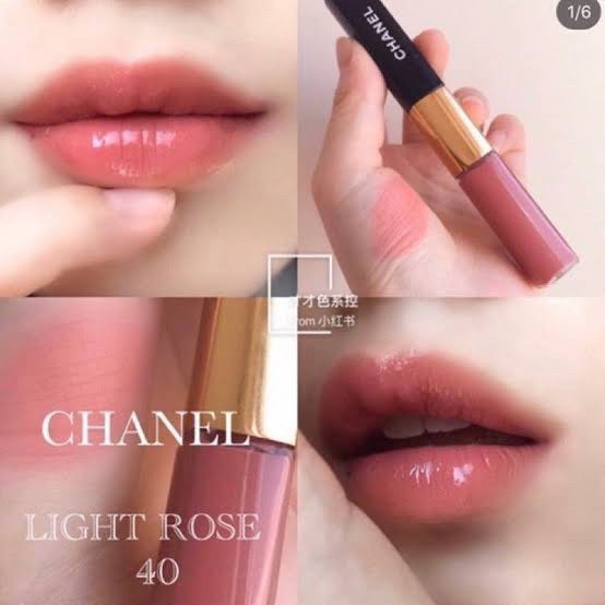 chanel le rouge duo light rose