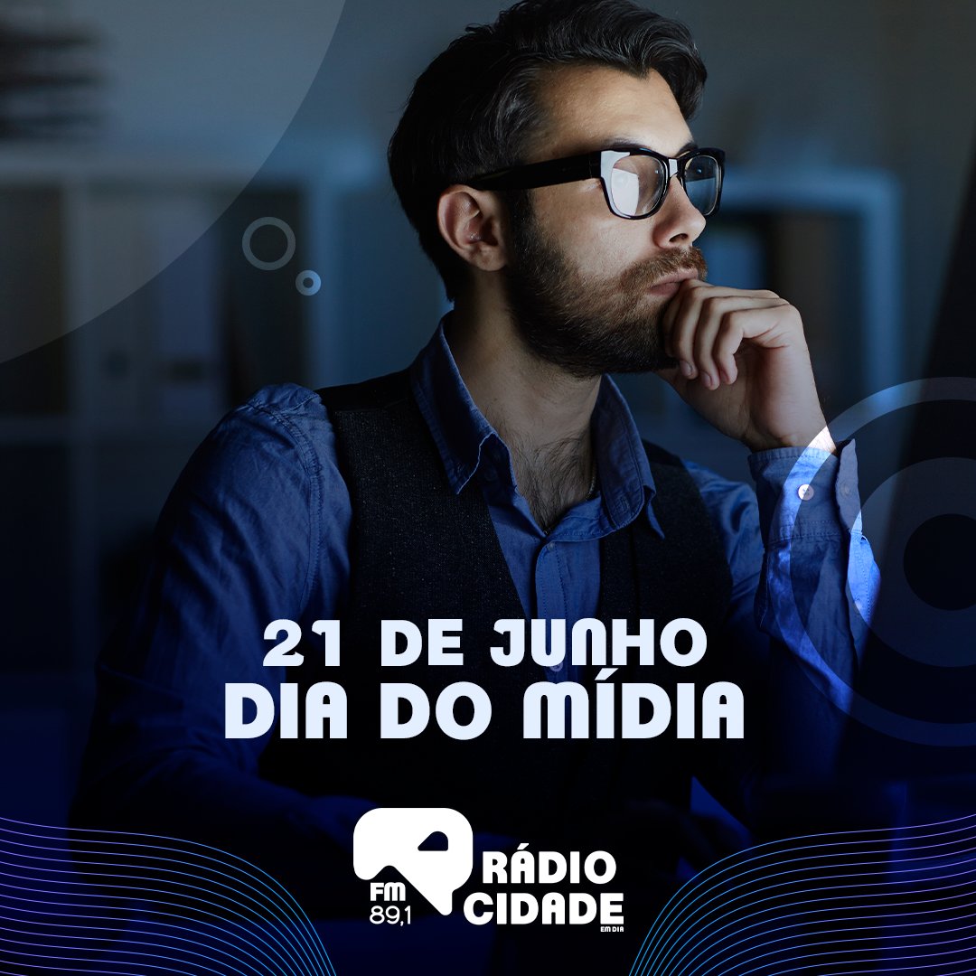 radiocidademdia's tweet photo. Em homenagem ao Dia do Profissional de Mídia, expressamos nosso respeito e admiração por aqueles que nos ajudam a compartilhar nossas histórias com o mundo. Obrigado por fazer parte da nossa trajetória!💙
.
.
.
#diadomidia #midia #21dejunho #profissionaldemidia https://t.co/IKWnw81Ygw