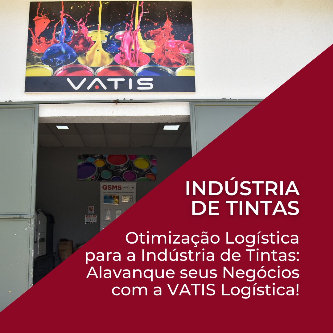 vatislogistica's tweet photo. Na VATIS Logística, entendemos a importância de uma logística eficiente para impulsionar seus negócios na indústria de tintas. Entre em contato conosco e descubra como podemos otimizar seu processo logístico, eliminando desperdícios e aumentando sua produtividade! https://t.co/e6DXn7sKyj