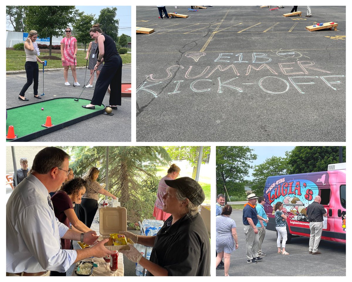 Our summer ☀️ kick-off instilled a sense of camaraderie for E1B 12-month employees!